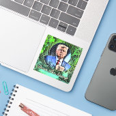 Donald trump Drain The Swamp 2024 decal Aufkleber (Laptop mit iPhone)