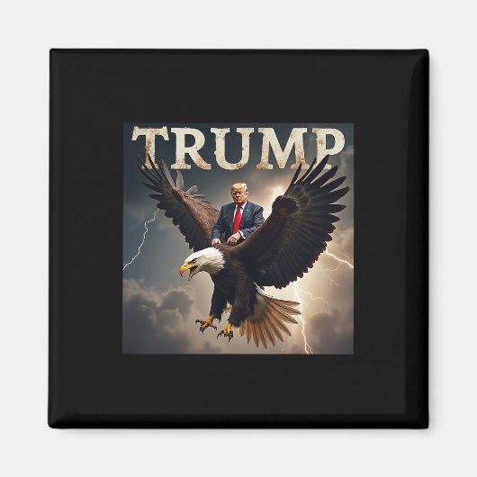 Donald Trump Eagle Usa Präsident Amerika Magnet (Vorne)
