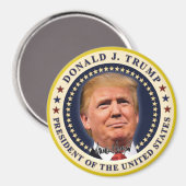 Donald Trump Einweihung Gold Stars Souvenir Magnet (Vorderseite/Rückseite)