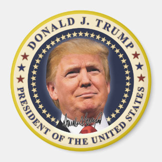 Donald Trump Einweihung Gold Stars Souvenir Magnet