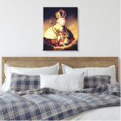 DONALD TRUMP, EMPEROR ! LEINWANDDRUCK (Insitu (Schlafzimmer))