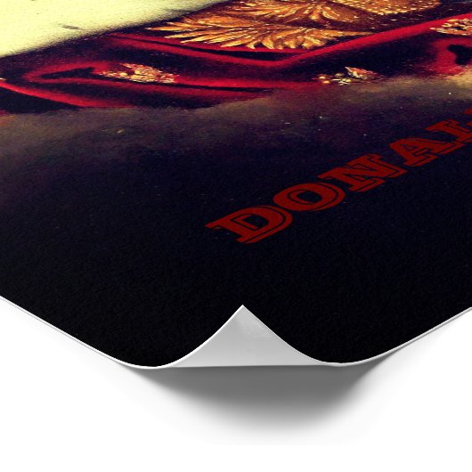 DONALD TRUMP, EMPEROR ! POSTER (Ecke)