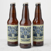 DONALD TRUMP ERA BIERFLASCHENETIKETT (Flaschen)