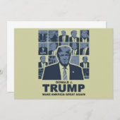 DONALD TRUMP ERA EINLADUNG (Vorne/Hinten)