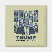 DONALD TRUMP ERA MAGNET (Vorne)
