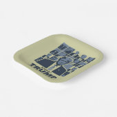 DONALD TRUMP ERA PAPPTELLER (Gewinkelt)