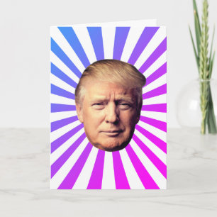 DONALD TRUMP ERHALTEN GUTE KARTE