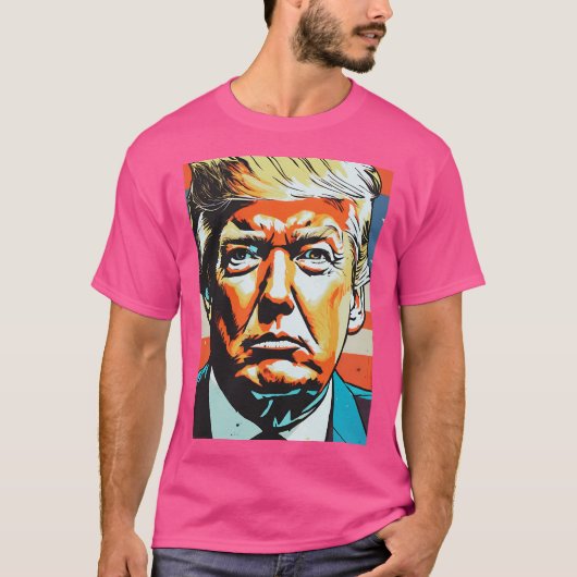 Donald Trump erinnert an Amerika T-Shirt (Vorderseite)