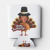 Donald Trump Erntedank Dosenkühler (Rückseite)