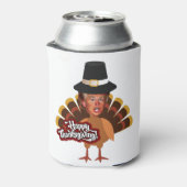 Donald Trump Erntedank Dosenkühler (Kanne Rückseite)