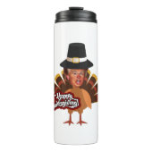 Donald Trump Erntedank Thermosbecher (Vorderseite)