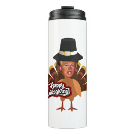 Donald Trump Erntedank Thermosbecher