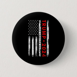 Donald Trump Erobert Amerika Zurück Amerikanische Button