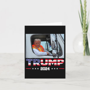 Donald Trump fährt in Garbage Truck 1 Karte