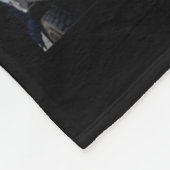 Donald Trump fährt in Garbage Truck Shirt Müll Fleecedecke (Ecke)