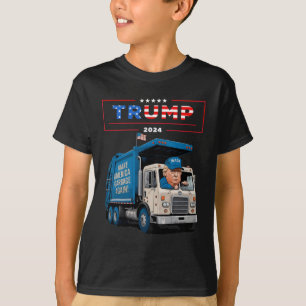 Donald Trump fährt in Garge Truck Shirt Garge für