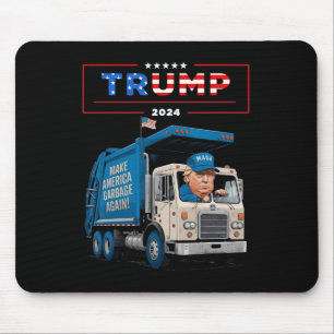 Donald Trump fährt in Garge Truck Shirt Garge für  Mousepad