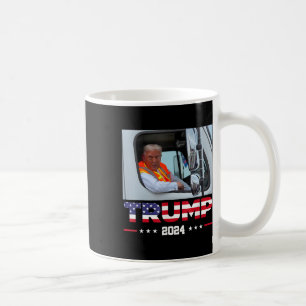 Donald Trump fährt in riesigem Lastwagen 1  Kaffeetasse