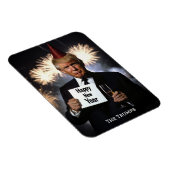 Donald Trump feiert Neujahr im Stil Magnet (Rechte Seite)