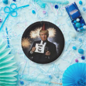 Donald Trump feiert Neujahr im Stil Pappteller (Party)