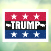 Donald Trump Fensteraufkleber (Blatt 3)