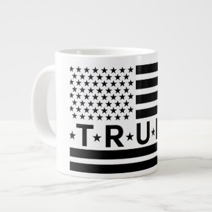 Donald Trump Flag 2024 bringt Amerika zurück Jumbo-Tasse