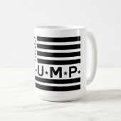 Donald Trump Flag 2024 bringt Amerika zurück Kaffeetasse (VorderseiteRechts)