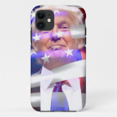 Donald Trump-Flagge Case-Mate iPhone Hülle (Rückseite)