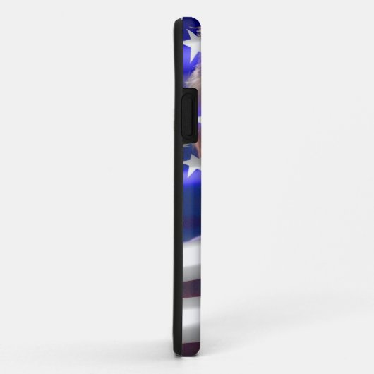 Donald Trump-Flagge Case-Mate iPhone Hülle (Hinten/Rechts)