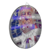 Donald Trump-Flagge Dartscheibe (Vorderseite Links)
