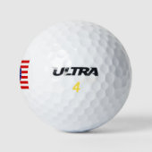 Donald Trump-Flagge Golfball (Logo)