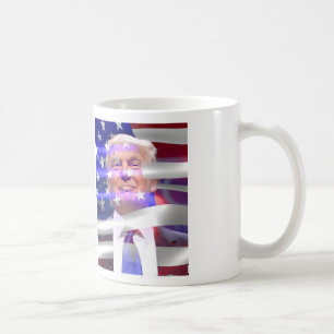 Donald Trump-Flagge Kaffeetasse