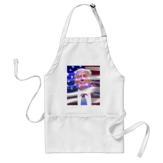Donald Trump-Flagge Schürze (Vorne)