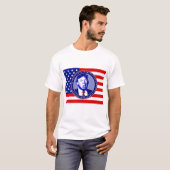 Donald Trump-Flagge T-Shirt (Vorne ganz)
