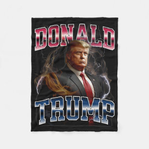 Donald Trump Fleecedecke