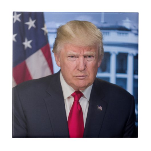 DONALD TRUMP FLIESE (Vorderseite)