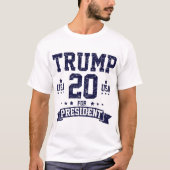 DONALD TRUMP FOR PRESIDEN USA 2020 T-Shirt (Vorderseite)