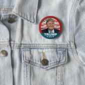 Donald Trump Foto - Präsident 2024 Amerikanische F Button (Beispiel)