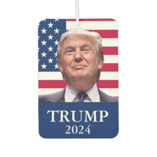 Donald Trump Foto - Präsident 2024 Autolufterfrischer