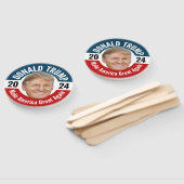 Donald Trump Foto - Präsident 2024 - Parade Fächer (Non-assembled)