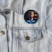 Donald Trump Foto - Präsident Button (Beispiel)