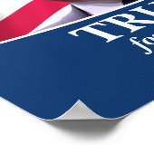 Donald Trump Foto - Präsident Poster (Ecke)