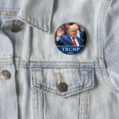 Donald Trump Foto - Trump 2024 Button (Beispiel)