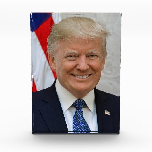 Donald Trump Fotoblock (Vorderseite)