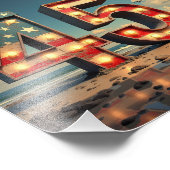 Donald Trump Fotodruck (Ecke)