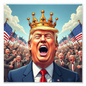 Donald Trump Fotodruck (Vorne)