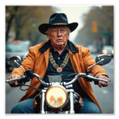 Donald Trump Fotodruck (Vorne)