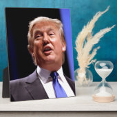 Donald Trump Fotoplatte (Seite)