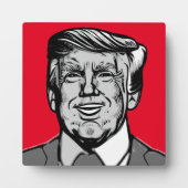 DONALD TRUMP FOTOPLATTE (Vorderseite)