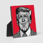 DONALD TRUMP FOTOPLATTE (Vorderseite)